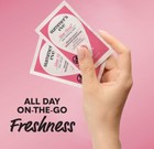 Summer s Eve 5-1 Feminine Wipes Daily Refreshing Cloths Sheer Floral - 12 Count