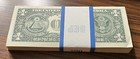 Full Pack Of 100 Consecutive One Dollar Bills  1 Series 2001 Uncirculated  75684