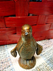 Craftsman Brass Penguin Figurine 3-1 2  Vintage Pmc