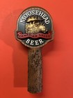 Vintage Moosehead Canadian Lager Beer Tap Handle     Rustic Faux Wood Bark