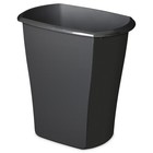 10 Gallon Plastic Trash Can Open Top Wastebasket Kitchen Garage Workspaces New