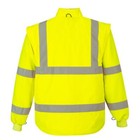 Portwest Us427 Hi-vis Reflective Waterproof 7 In 1 Safety Work Jacket Ansi
