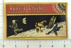 John Wanamaker Chinese Snow Sledding Anthropomorphic Scowling Moon P100