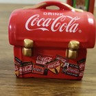 Coca-cola Ceramic Salt   Pepper Shaker Set Jukebox   Drink Coca-cola Chest