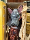 Vtg 1963 Pelham Puppets Marionette Sl21 Wolf W original Box String Marionette