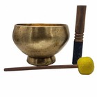 7  Vintage Handmade Hand Beaten Hammered Naga Antique Yoga Singing Bowl Tibetan