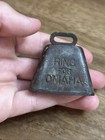 Vintage Omaha Nebraska Ring For Omaha Livestock Stockyards Cow Small Bell