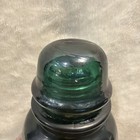 Vintage Hemingray No  40 Glass Insulator Aqua Blue Green
