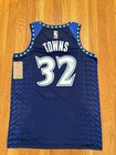 Karl-anthony Towns Signed Timberwolves Jersey Autographed 75th Anniversary Nba