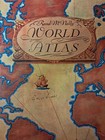 1933 Rand Mcnally World Atlas Printed Usa  Colorful Maps