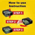 Refillable Corner Fit Mouse Poison Bait Station Refills  10 Count
