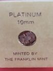 1973 Vietnam Peace Agreement Eyewitness Mini Coin - 1 3 Gram Platinum - Complete