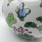 Chinese Famille Rose Porcelain Vase - Peony   Butterfly Design  Tongzhi Mark