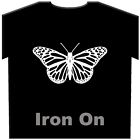 Butterfly Iron On Heat Transfer Decal For Fabrics
