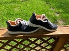 Vionic Elise Navy Blue Leather Lace Up Orthotic Sneakers Womens 8 5