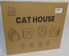 Indoor Cat House Cozy Pet Kittens Bed Hideaway Kitty Condo Sleeping Shelter Neat