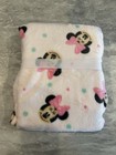 Disney Minnie Mouse Pink Baby Blanket And Plush Lovey  Security Blanket Set New