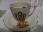Vintage 1953 Queen Elizabeth Ii Coronation Cuo And Saucer Nelson Ware