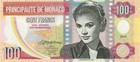 Gabris Fantasy Monaco 100 Francs 2019 Polymer Grace Kelly Low Number 00005
