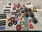 Vintage Military Grouping Soldier Air Force Army Airborne Assort Patches Lot 