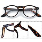 3 Pack Womens Mens Round Plastic Spring Hinges Reading Glasses Readers  1 0  3 5