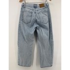 Aeropostale Barrel Jean Light Wash Blue Womens 4 Mid Rise Denim Wide Leg 90s
