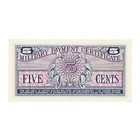 Us Mpc 5 Cents Series 611 Vf