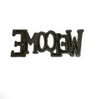 Cast Iron Rustic Style    welcome    Mounting Decor