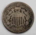 1864 Two Cent Piece Us Coin