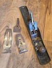 Vintage Stanley Bailey No 7 Jointer Plane Made In Usa Smooth Bottom  used 