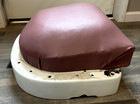 Antique Emil J  Paidar Barber Chair Porcelain Base Seat