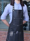 Facon Professional Leather Hair Cutting Hairdressing Barber Apron Cape