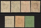 Leeward Islands-1931-32 Die I Set To 1 - Sg 81-87 Mounted Mint