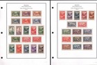 French Andorra Mnh Collection  1931-1996  In Mounts On Album Pages