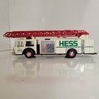 Vintage 1989 Hess Fire Truck Lights Sounds Ladder Extension Coin Bank Tested