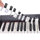 Removable 88-keys Piano Keyboard Note Labels Reusable Hot N7 G1 Piano Hot O