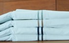 Hamptons 300 Thread Count 100  Egyptian Cotton Queen Size4 Pcs Bed Sheet Set