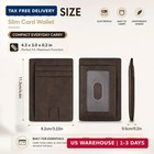 Minimalist Slim Wallets For Men  Thin Credit Card Holder