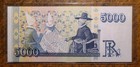 2001 Iceland 5000 Kronur  p-60  Cu 