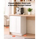 Uimoso White Shaker Base Cabinet  24 w  Ready To Assemble  Unassembled Unit