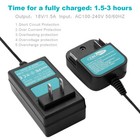 18v Li-ion Battery Charger For Makita Bl1860 Bl1830 Bl1850 Bl1840 194205-3