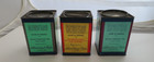 2 - Empty Alcan Al-7   One Al-5 Smokeless Powder Tins