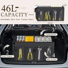 Car Trunk Storage Box Foldable Cargo Organizer For Suv Minivan Van Medium Black
