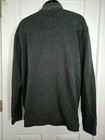 Polo Ralph Lauren Dark Grey 1 4 Quarter Zip Hz French Rib Sweater Gray Pony Nwt