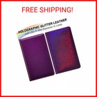 Server Books For Waitress - Glitter Leather Waiter Book Server Wallet With Zippe