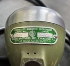 Vintage Shure 520 Green Bullet Black Label Print 99b86 Cm Harmonica Mic Box 1960