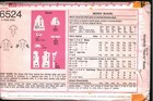 6524 Vintage Simplicity Sewing Pattern Misses 1970s Front Buttoned Blouse Top 12