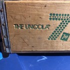 Vintage 1960s Made In Usa 7up  the Uncola  Wooden Carrier Crate