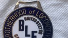 Brotherhood Of Locomotive Engineers Watch Fob - Free Shipping 