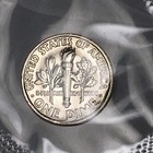 1996-w Roosevelt Dime - 50th Anniversary In Mint Cello Km 195a - D96w
